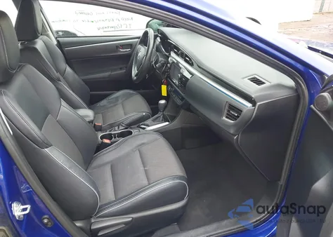 2016 Toyota Corolla S Plus из США, поврежденный, VIN 5YFBURHE3GP439470